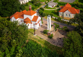 Nice temple on the hill at Fonyod, Hungary