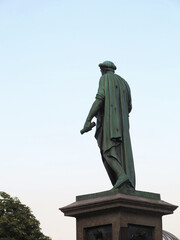 Fototapeta premium ODESSA, UKRAINE - July 28, 2018: Monument to Duke de Richelieu in Odessa