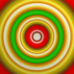 Colorful retro circle pattern. Retro concept design.