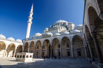 Suleiman Mosque is the second Grand mosque in Istanbul