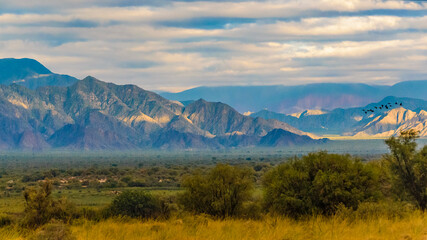 Arid Andean Landscape, La Rioja, Argentina