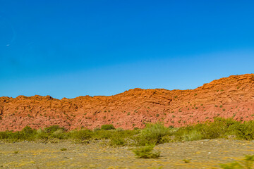 Arid Andean Landscape, La Rioja, Argentina