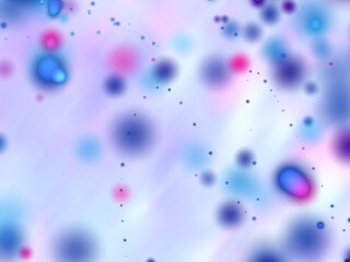 Multicolored cheerful abstract background with dispersed colorful drops