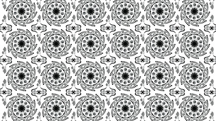 Detail and seamless abstract vector pattern.