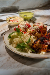 Colombian Potatoes Rice Chicken