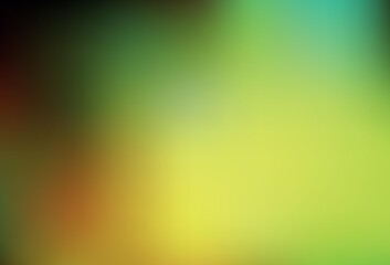 Dark Green, Yellow vector colorful abstract texture.