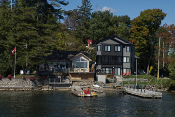 Obraz premium St. Lawrence River valley
