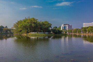 Fototapeta na wymiar Taiping lakes