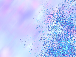 Multicolored cheerful abstract background with dispersed colorful drops