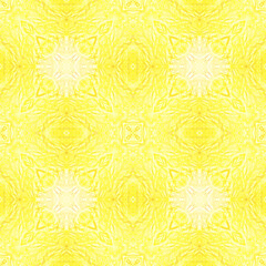 Watercolor Seamless Pattern on Crumpled Paper Texture.