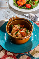 Portuguese Gambas Al Ajillo