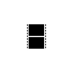 film strips icon on white background