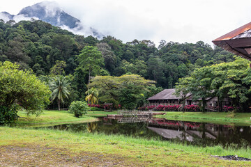 Fototapeta na wymiar Sarawak Cultural Village and museum