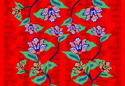 Indonesian batik motifs with a very distinctive, and exclusive. suitable for various functions, vector eps 10