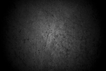 Old wall texture cement dark black gray  background abstract grey color design are light with white gradient background.