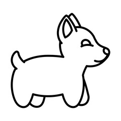 Isolated traditional mexican pinata. Icon of a donkey - Vector