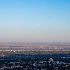 balloons in the morning 