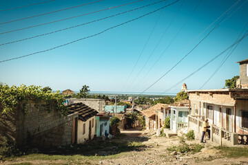 Street in Trinidad, Cuba