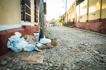 Street in Trinidad, Cuba