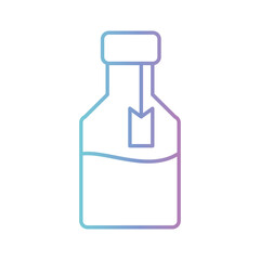 dropper gradient style icon vector design