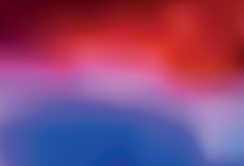 Light Blue, Red vector abstract blurred background.