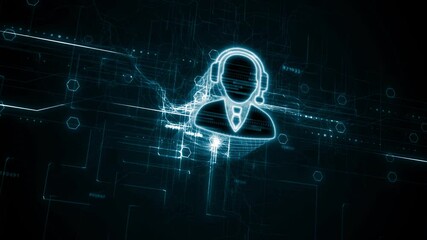 Business, Technology, Internet and network concept. Technical support customer service. - Powered by Adobe