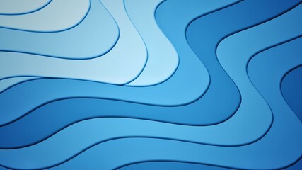 青い波模様の抽象的な背景