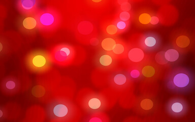 Luxury red  bokeh  blur abstract background with lights for background and wallpaper Christmas,vintage.