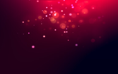 Luxury red purple bokeh blur abstract background with lights for background and wallpaper Christmas,vintage.