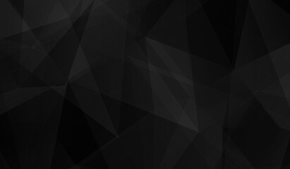 Obraz premium Abstract black geometric pattern modern technology background. texture for web banner and blank space for text.