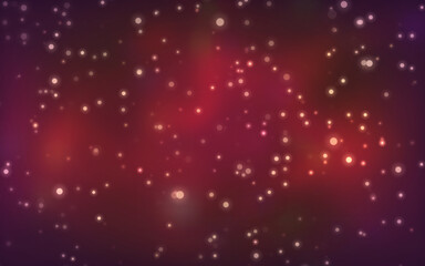 Luxury red  bokeh  blur abstract background with lights for background and wallpaper Christmas,vintage.