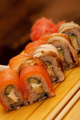 Sushi. Rolls.
