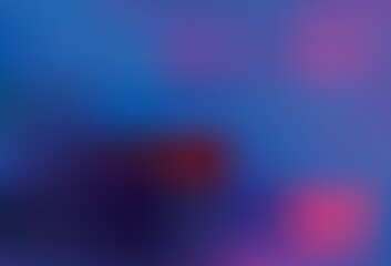 Light Pink, Blue vector blurred shine abstract background.