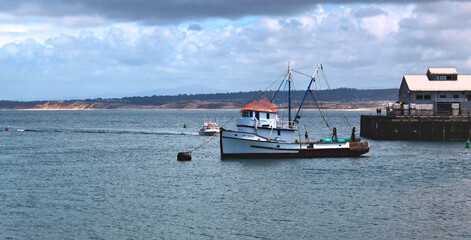 Fishing Boat in Monterey, CA