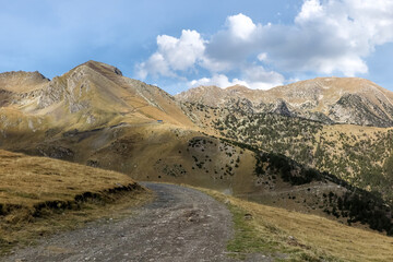 General view of the Alt Pirineu Natural Park, province of Lleida, autonomous community of Catalonia