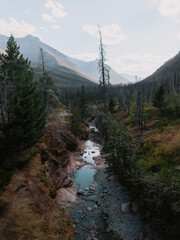 Red Rock Canyon Waterton Lakes National Park, Alberta, Canada
