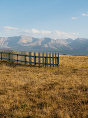 Farming near Waterton Lakes National Park, Alberta, Canada
