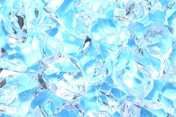 ice cubes background