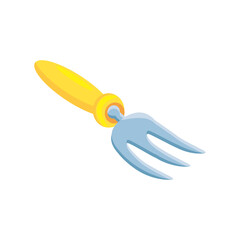 garden rake detailed style icon vector design