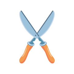 garden pliers detailed style icon vector design