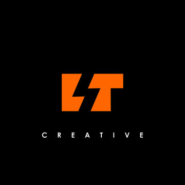 Letter LT logo with Lightning icon, letter combination Power Energy Logo design for Creative Power ideas, web, business and company.

