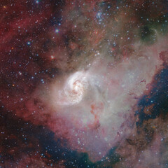 Deep space background. Elements of this image furnished by NASA