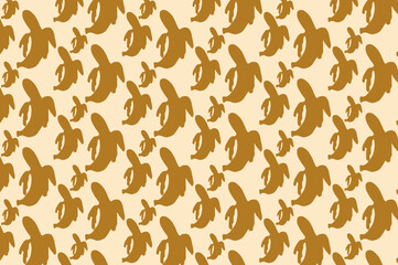 Simple banana pattern, perfect when you use for backgrounds and wallpapers