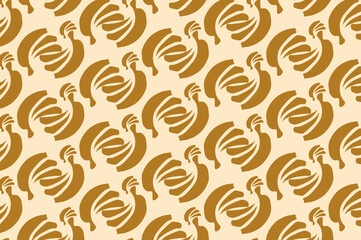 Simple banana pattern, perfect when you use for backgrounds and wallpapers
