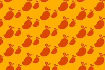 Unique mango pattern design, perfect if you use it for backgrounds and wallpapers