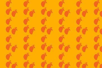 Unique mango pattern design, perfect if you use it for backgrounds and wallpapers