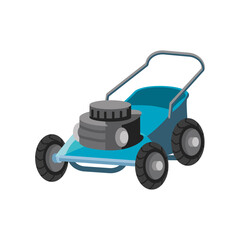 garden grass cutter detailed style icon vector design