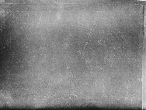 Dust scratches texture. Weathered steel. Black white noise effect layer for photo editor.