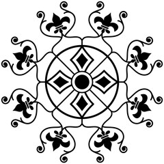 Obraz premium Embroidered Design