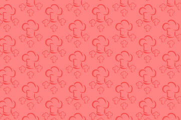 unique chef hat pattern design, perfect if you use for backgrounds and wallpapers